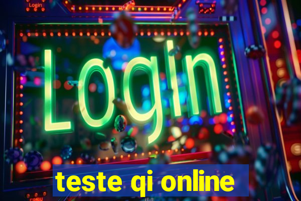 teste qi online